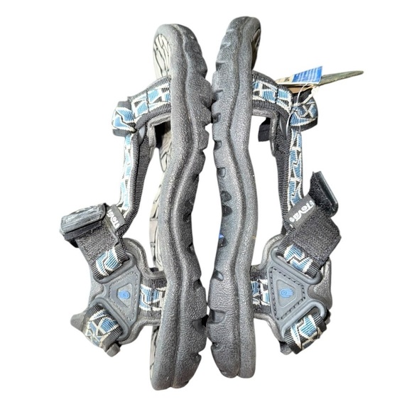 NEW TEVA Terra Fi 5 Universal Black Geotmetix blue black Sandals main image 9